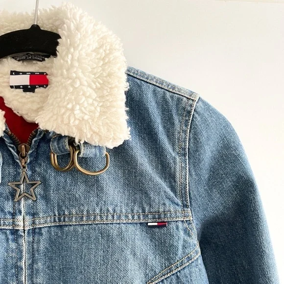 Tommy Hilfiger Vintage Sherpa Denim Jacket - Picture 4 of 11